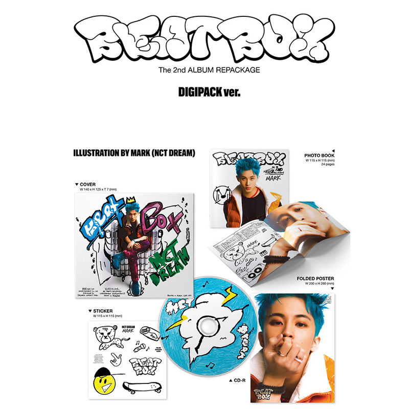 NCT DREAM / 2nd Full Album REPACKAGE 'Beatbox'(Digipack Ver 