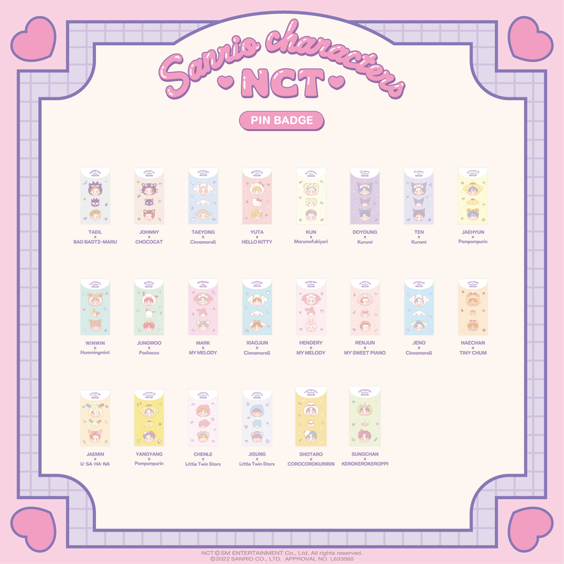 NCT x SANRIO TOWN | SMTOWN OFFICIAL ONLINE STORE