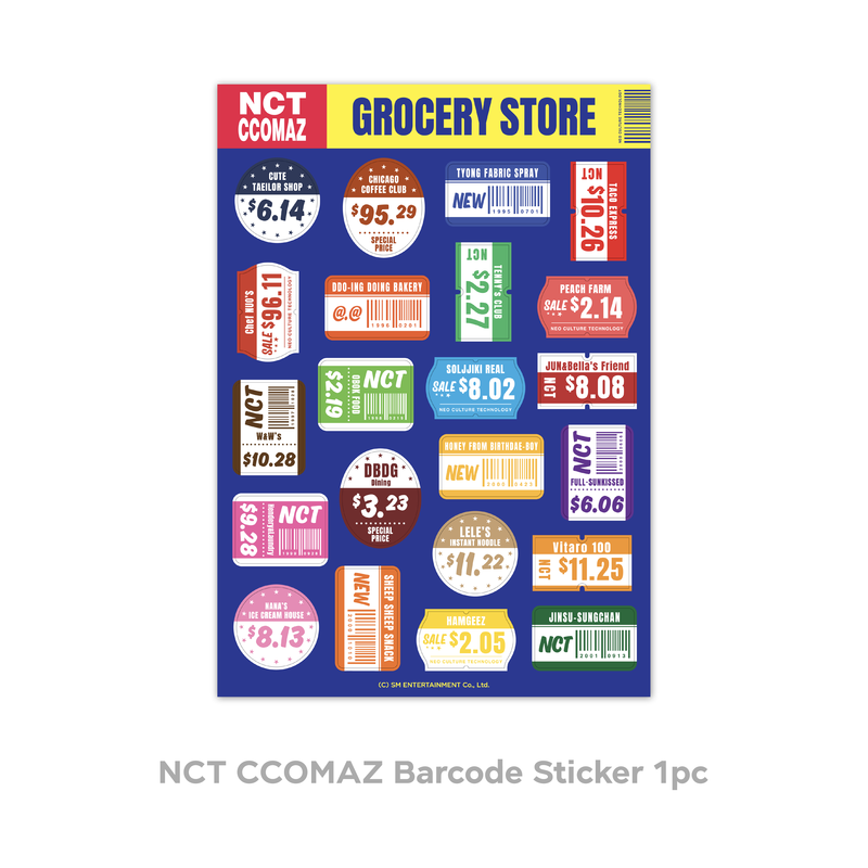 NCT CCOMAZ GROCERY STORE | SMTOWN OFFICIAL ONLINE STORE