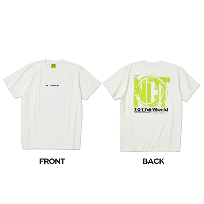 T-shirt(WHITE) | SMTOWN OFFICIAL ONLINE STORE