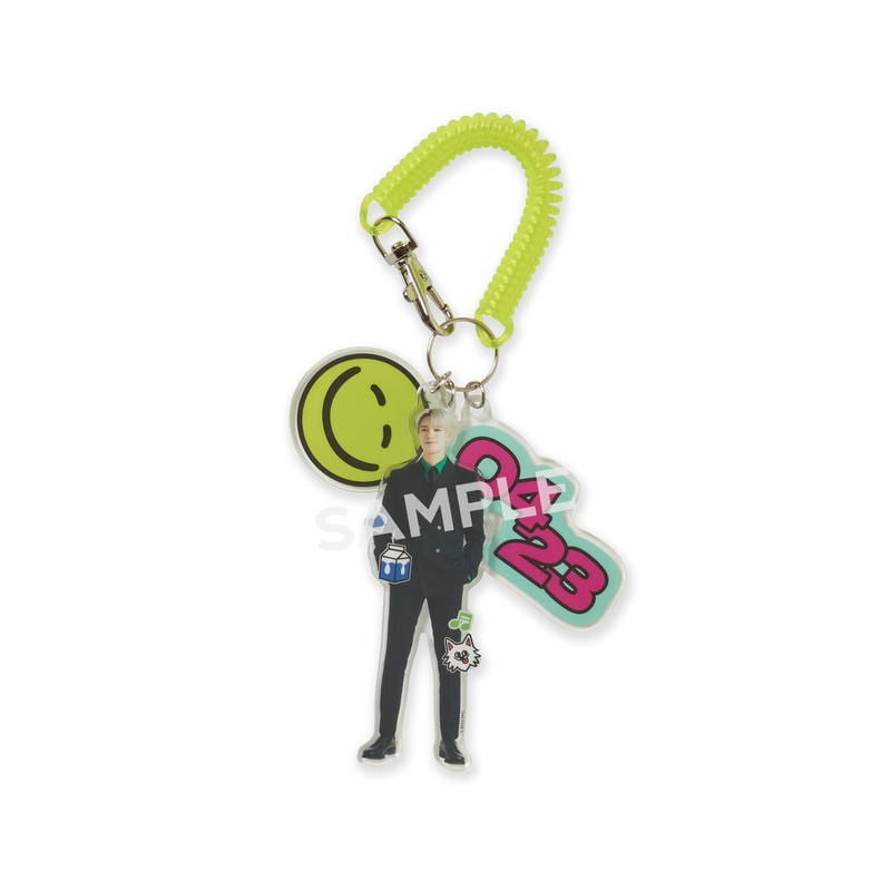 絶品】 チソン nct バッグタグ アクリルキーホルダー nation K-POP 