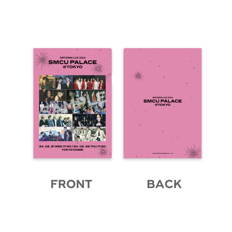 A4クリアファイル | SMTOWN OFFICIAL ONLINE STORE